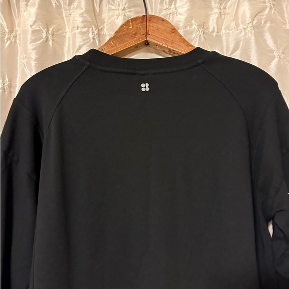 Sweaty Betty After Class Pullover Sweatshirt Black Oversized - Picture 6 of 12